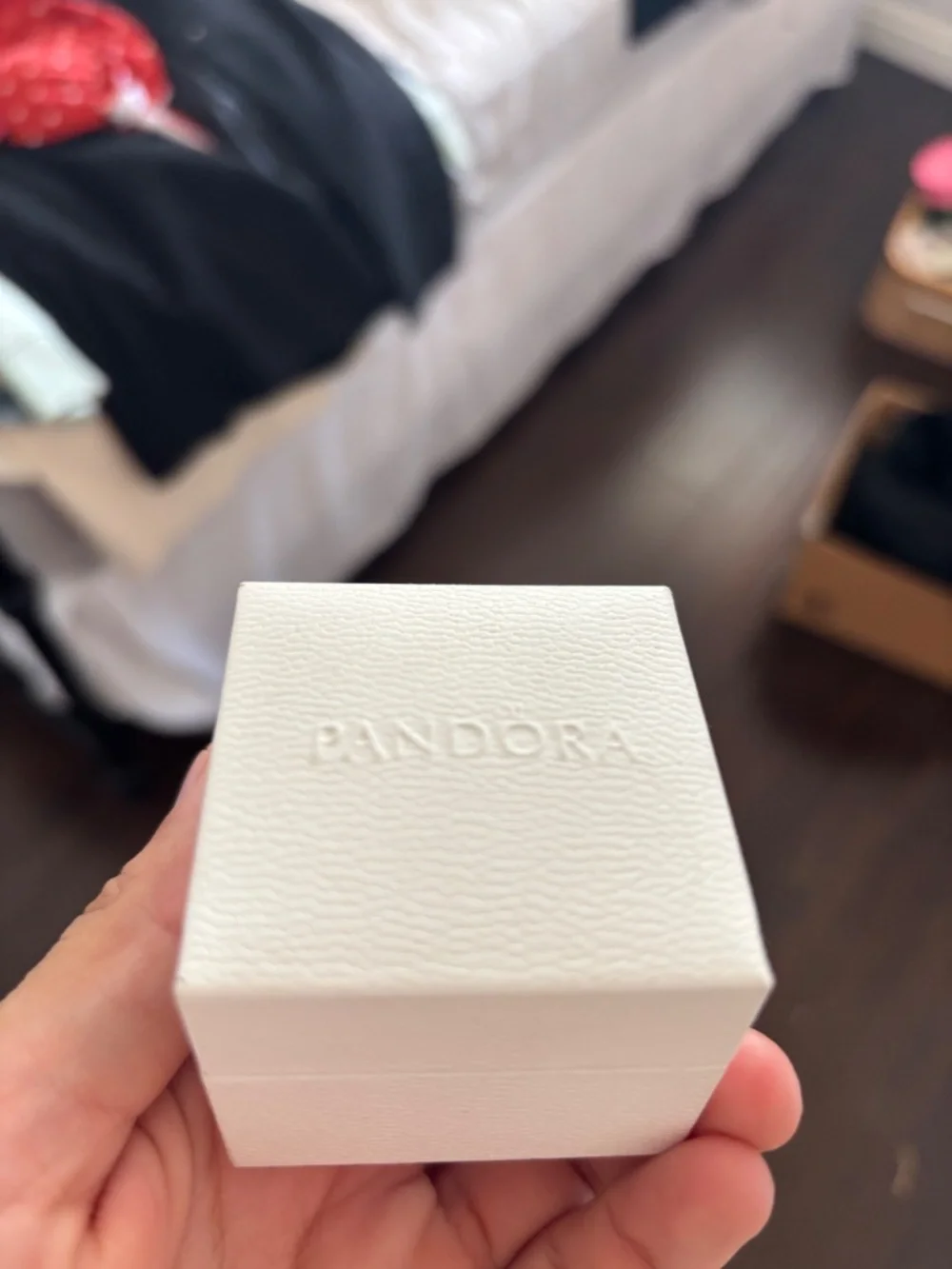 Pandora rose gold ring